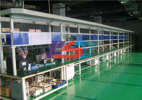 江苏长条式工作台生产线
